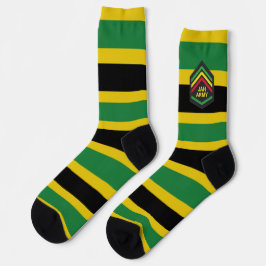 Calcetines Jamaica Jah Army Rasta Reggae Roots Socks