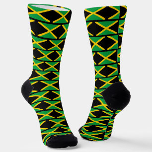 Calcetines Jamaica Socks, moda patriótica de bandera jamaiqui