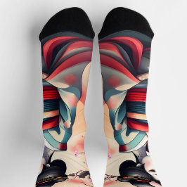 CALCETINES JAPONÉS GEISHA BEAUTY MUJER CHERRY BLOSSOMS