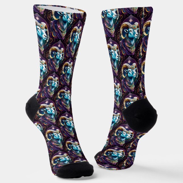 Calcetines Jewel Galaxy Zodiac Aries (Angular)
