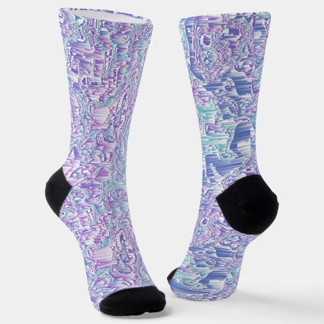 Calcetines Jewel Tone Glitch 2 Socks (Angular)