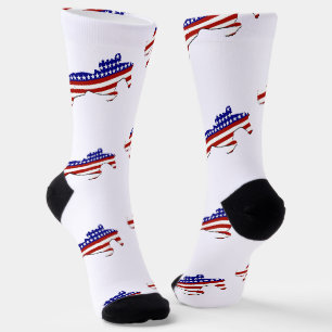Calcetines Jinete Patriótico de EE. UU.