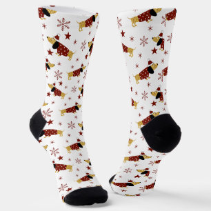 Calcetines Jingle All the Dachshund Way