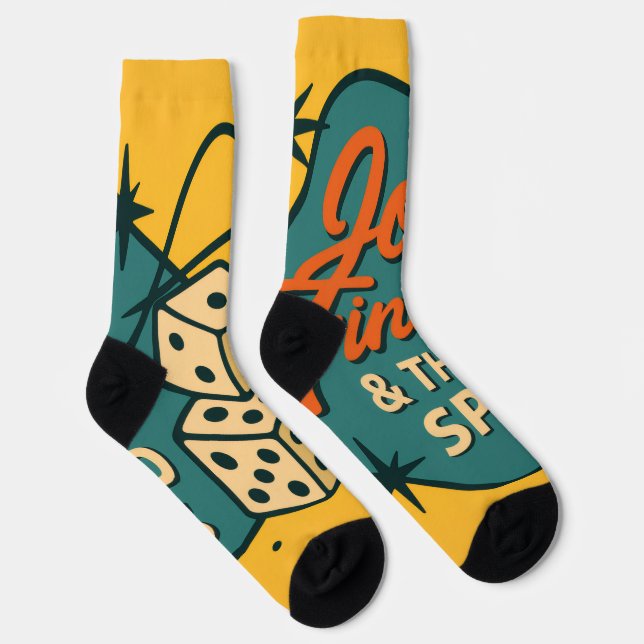 Calcetines Joe Finkle & The 7/10 Splits Swing Socks (Derecha)