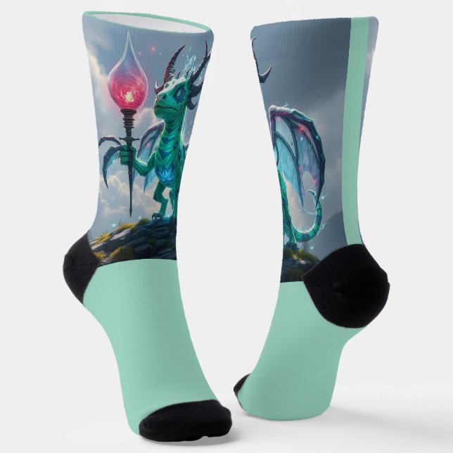 Calcetines Johann, der Blitzdrache (Angular)