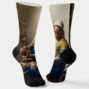 Calcetines Johannes Vermeer - La Milkmaid