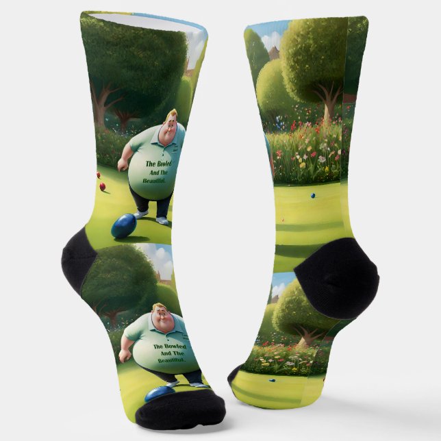 Calcetines Jolly Lawn Bowler Man, (Angular)