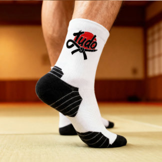 Calcetines Judo -Black Belt - Rising Sun