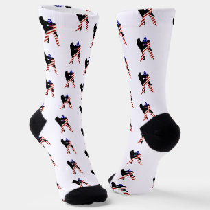 Calcetines JUDO de Artes Marciales Patrióticas de Estados Uni