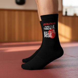 Calcetines Judo - Entrenado para Lanzar - Construido para Lev