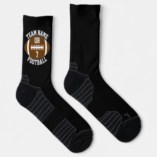 Calcetines Jugador de fútbol Personalizado equipo y jugador n