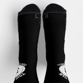 Calcetines Jugador de voleibol Personalizado Nombre de equipo