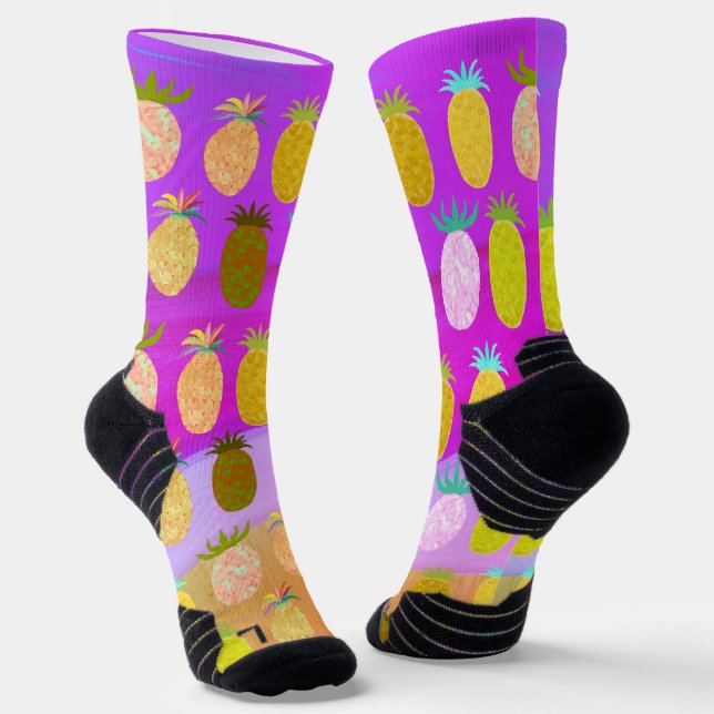 Calcetines Juicy Pineapple Candy Pattern (Angular)