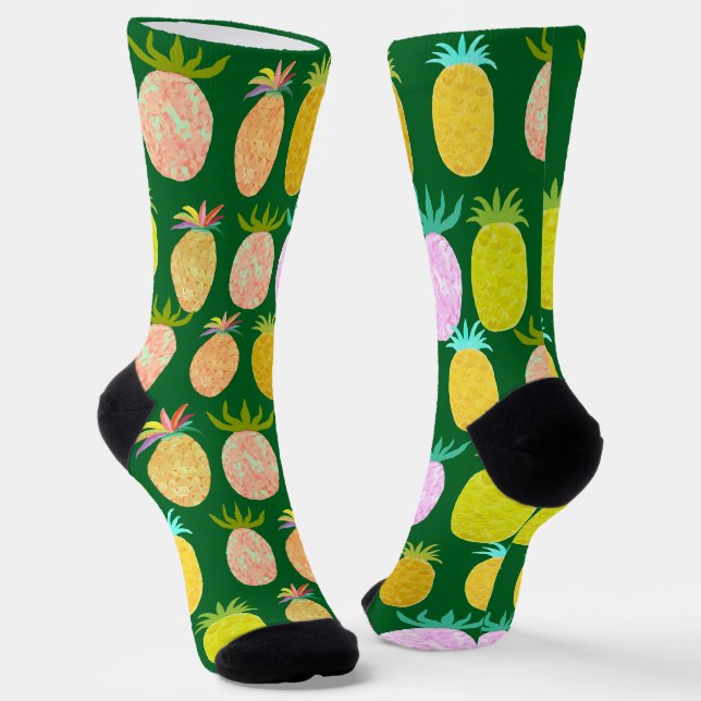 Calcetines Juicy Pineapple Pattern (Angular)