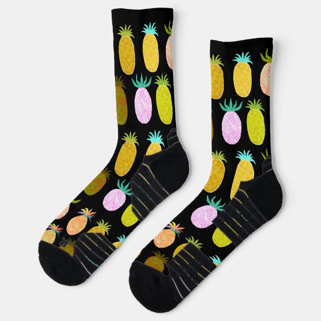 Calcetines Juicy Pineapple Pattern (Izquierda)