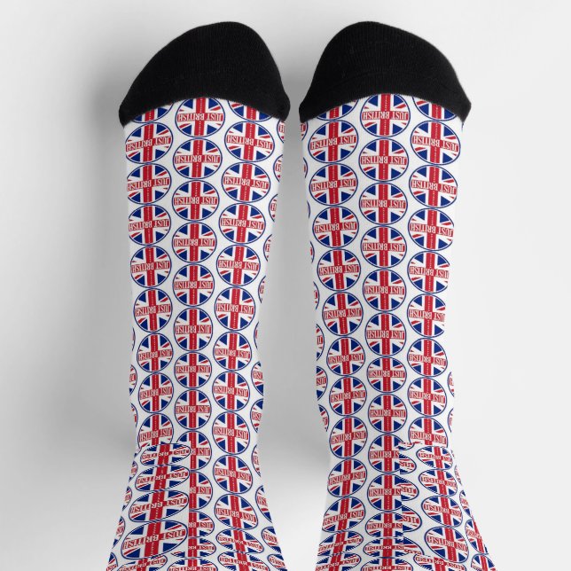Calcetines Just British Motoring Magazine Socks (Arriba)