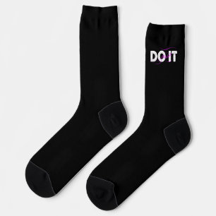Calcetines Just DO IT Ejercicio para Mujeres