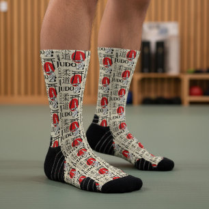 Calcetines Kanji de Judo, Judoka, patrón de puertas Torii