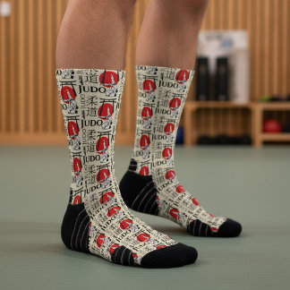 Calcetines Kanji de Judo, Judoka, patrón de puertas Torii