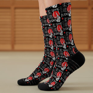 Calcetines Kanji de Judo, Judoka, patrón de puertas Torii