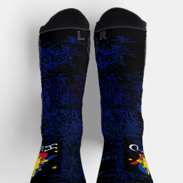 Calcetines Kapwa (Alfabeto Baybayin)