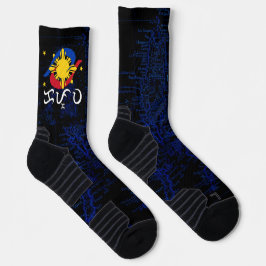 Calcetines Kapwa (Alfabeto Baybayin)