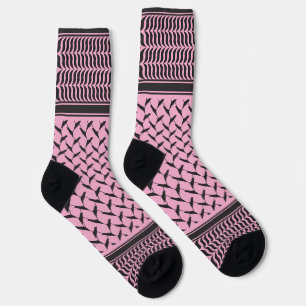 Calcetines keffiyeh palestino   mapa de Palestina