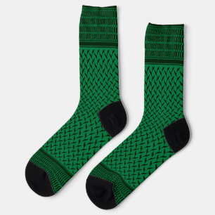Calcetines keffiyeh palestino Patrón de mapa de Palestina