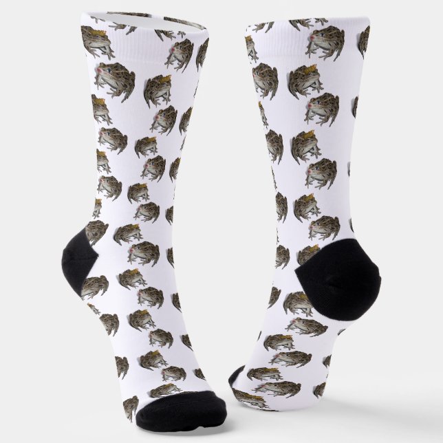 Calcetines Kissing Frog and Frog Prince (Angular)