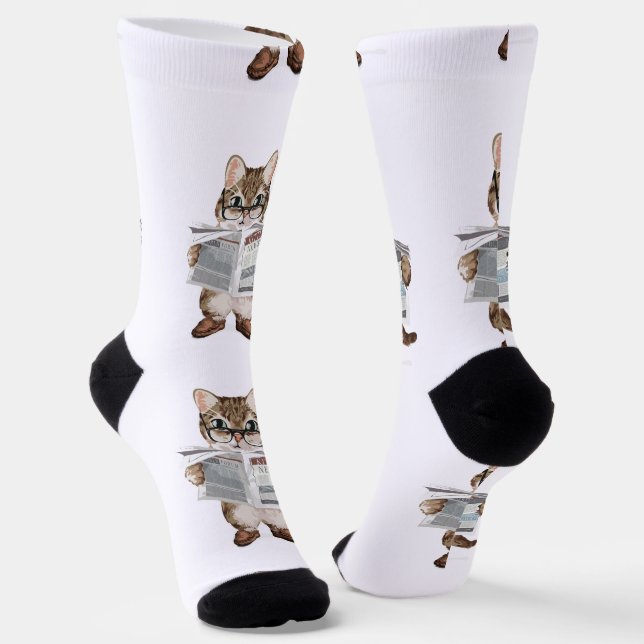 Calcetines Kitten News Socks (Angular)