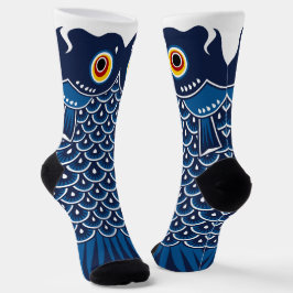 Calcetines Koinobori Carp Japonés Bandera de Carpa