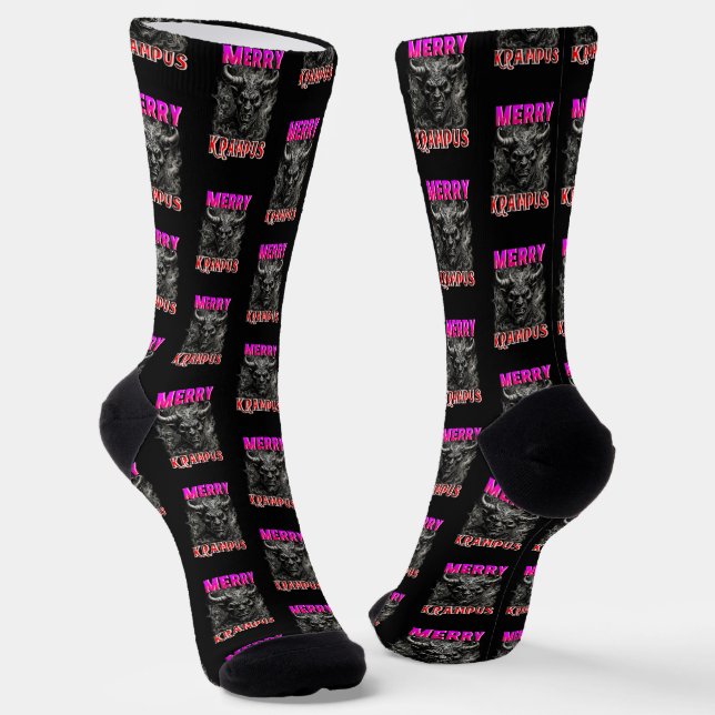 Calcetines Krampus Feliz (Angular)