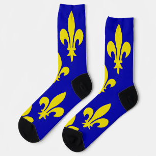 Calcetines La bandera medieval de Francia