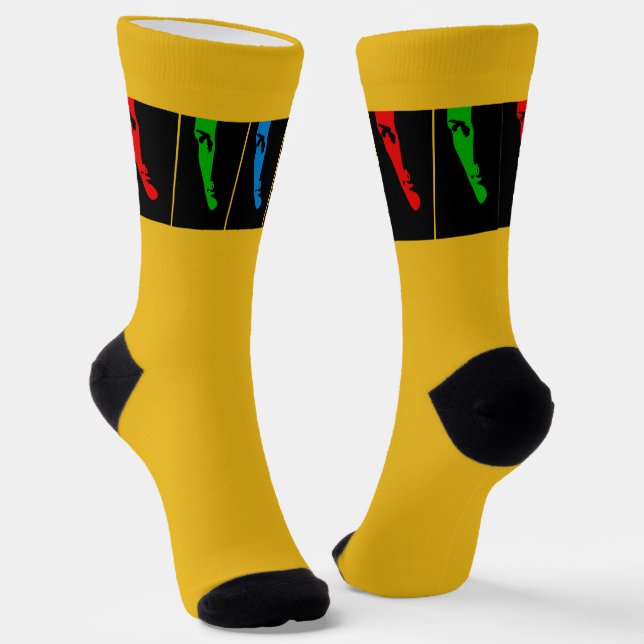 Calcetines La cara del hombre (Angular)