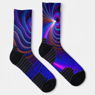 Calcetines La Curvatura De Los Socks Espaciales