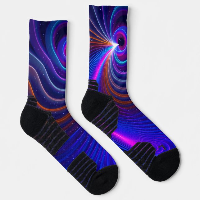 Calcetines La Curvatura De Los Socks Espaciales (Derecha)