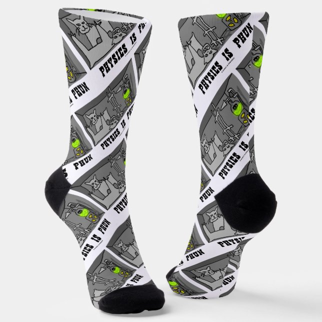 Calcetines La física es el pensamiento del gato de Phun (dive (Angular)