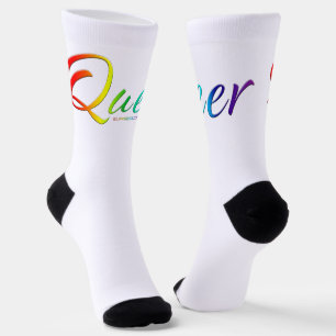 Calcetines La suave palabra expresiva única y rara de Slipper