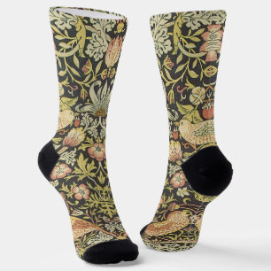 Calcetines Ladrones de Fresas de William Morris, Arte Antiguo