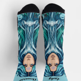 Calcetines Lady Acuario – Toque astrológico en tu