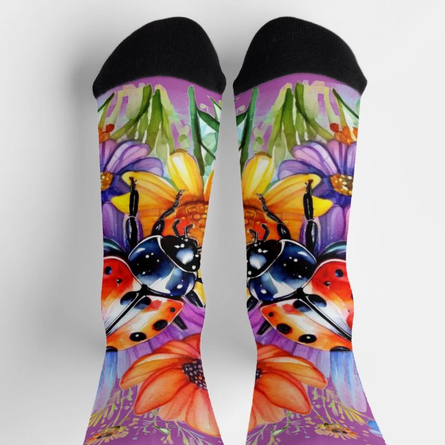 Calcetines Ladybug (Arriba)
