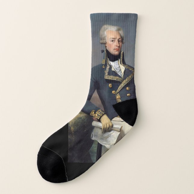 Calcetines Lafayette Socks, Marqués de Lafayette (Parte exterior derecha)