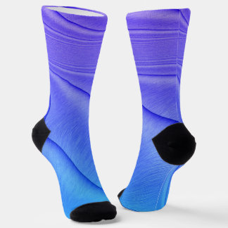 Calcetines Lavanda cepillada para el diseño de contorno viole