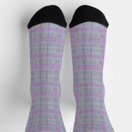 Calcetines Lavender Plaid Harmony 