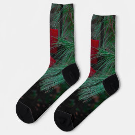 Calcetines Lazo Rojo de Fiesta