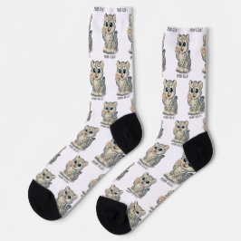 Calcetines Leopardo de las nieves - Purr-ello