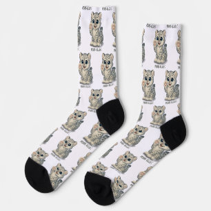 Calcetines Leopardo de las nieves - Purr-ello