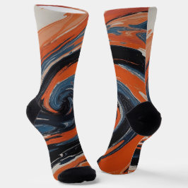 Calcetines L'Étreinte du Feu et de l'Eau