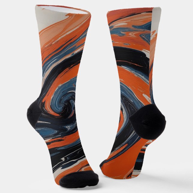 Calcetines L'Étreinte du Feu et de l'Eau (Angular)