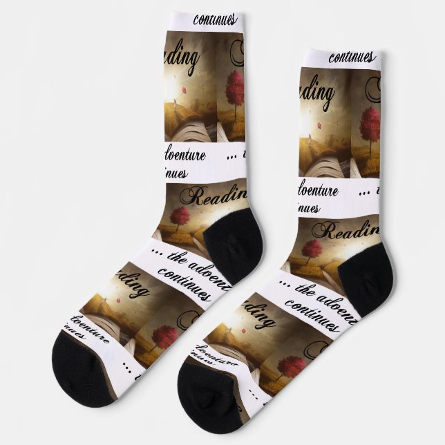 Calcetines Leyendo, la aventura continúa (Izquierda)